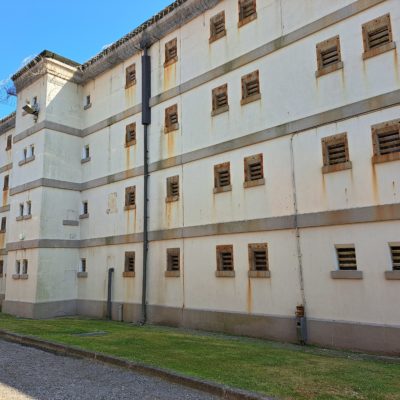 The exterior of Peterhead Prison