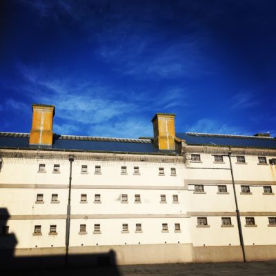 The exterior of Peterhead Prison