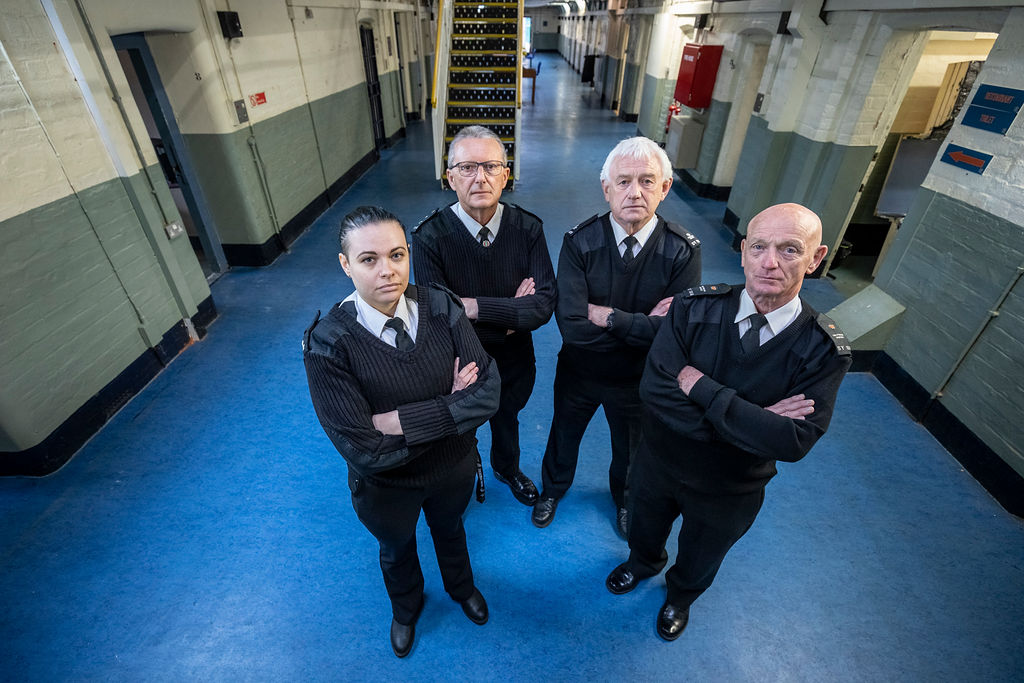 Officers at Peterhead Prison